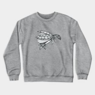 flying turtle Crewneck Sweatshirt